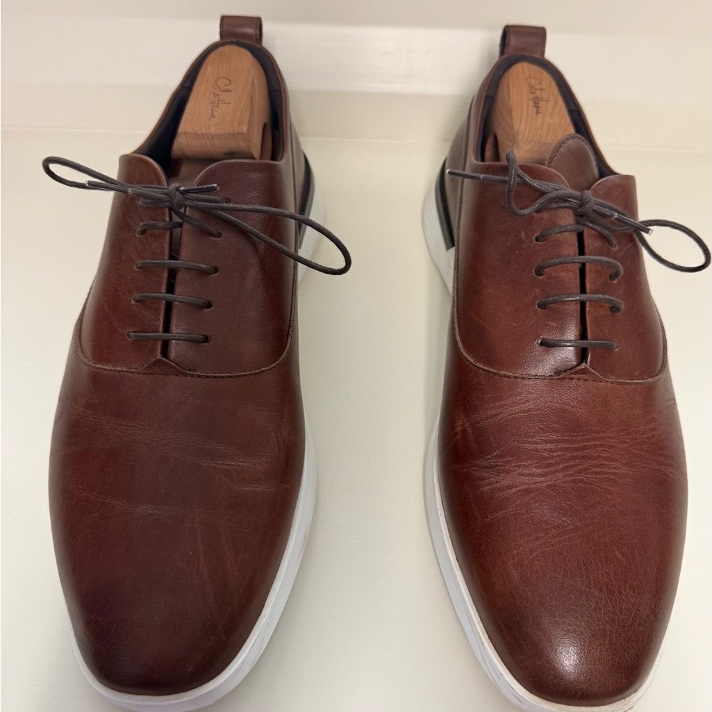 Wolf & Shepherd Crossover Longwing Men's Size 11 M Brown/ White Oxfords
